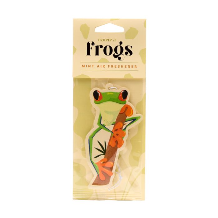 Mint Tropical Tree Frog Air Freshener