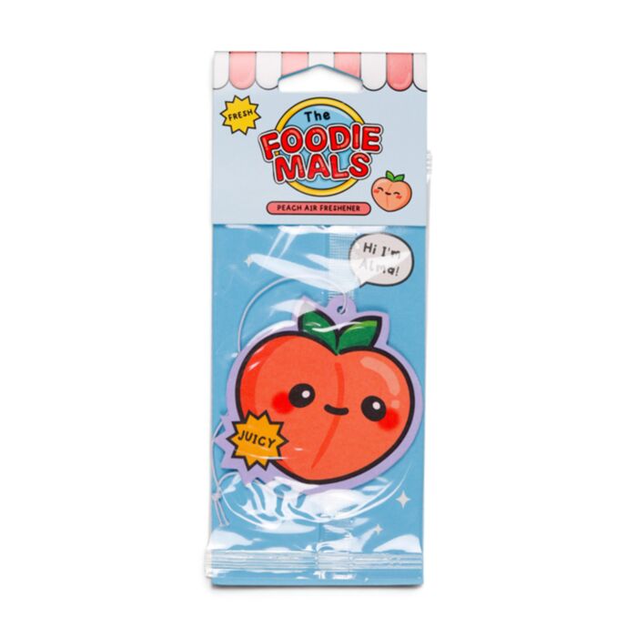 Peach Foodiemals Air Freshener