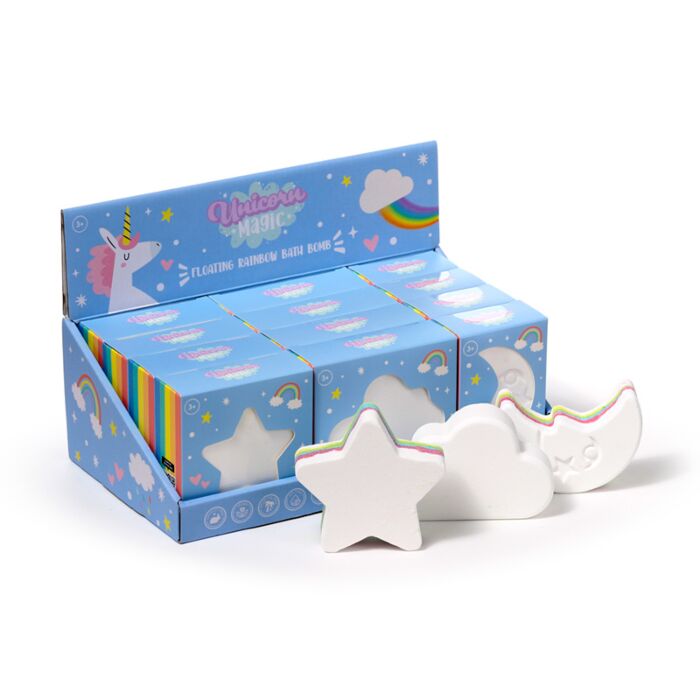 Unicorn Magic Rainbow Floating Bath Bomb