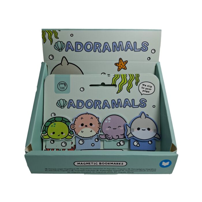 Adoramals Ocean Magnetic Bookmark Set