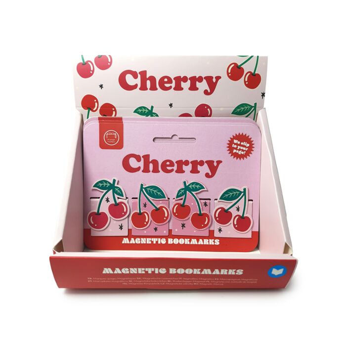 Cherry Magnetic Bookmark Set