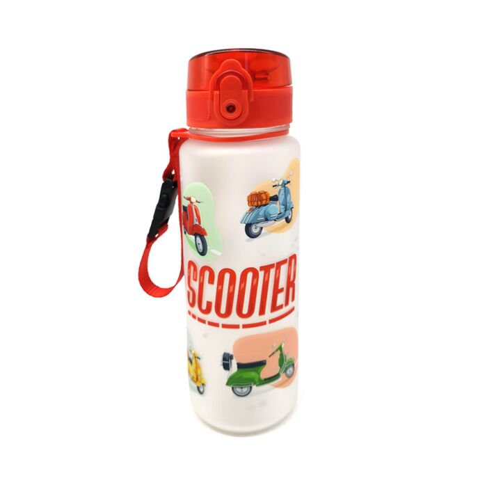 Scooter Pop Top 600ml Shatterproof Bottle