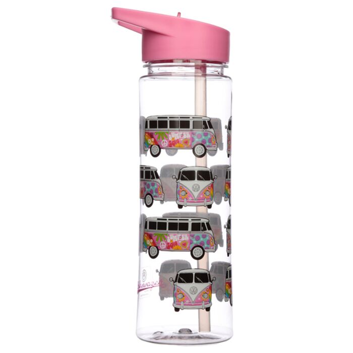 Shatterproof 550ml Water Bottle Volkswagen VW T1 Camper Bus Summer