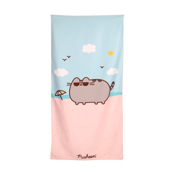 Pusheen the Cat Summer Microfibre Beach Towel