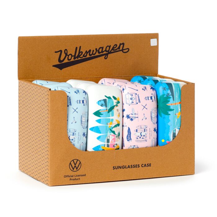 Glasses/Sunglasses Case Volkswagen VW T1 Camper Bus Explore/Waves