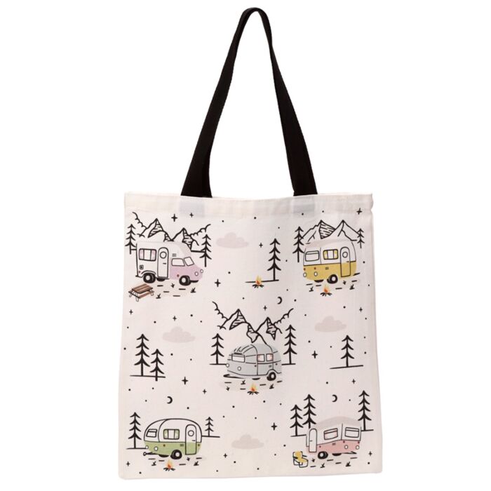 Wildwood Caravan Reusable Tote Bag