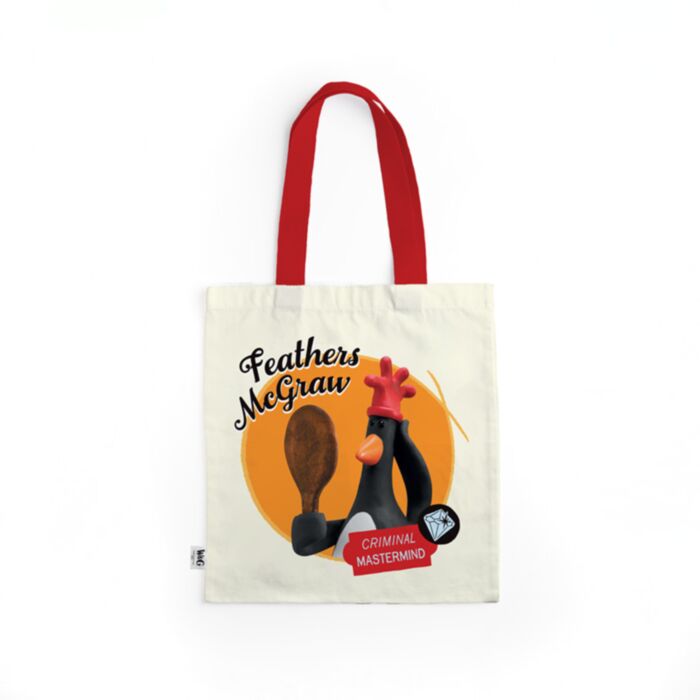 Wallace & Gromit Feathers McGraw Reusable Tote Bag