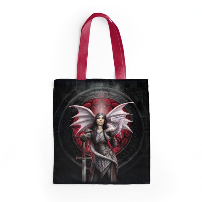 Anne Stokes Dragon Defender Reusable Tote Bag