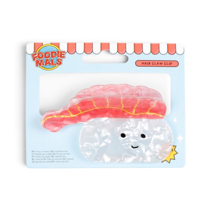 Foodiemals Shrimp Sushi Hair Claw Clip