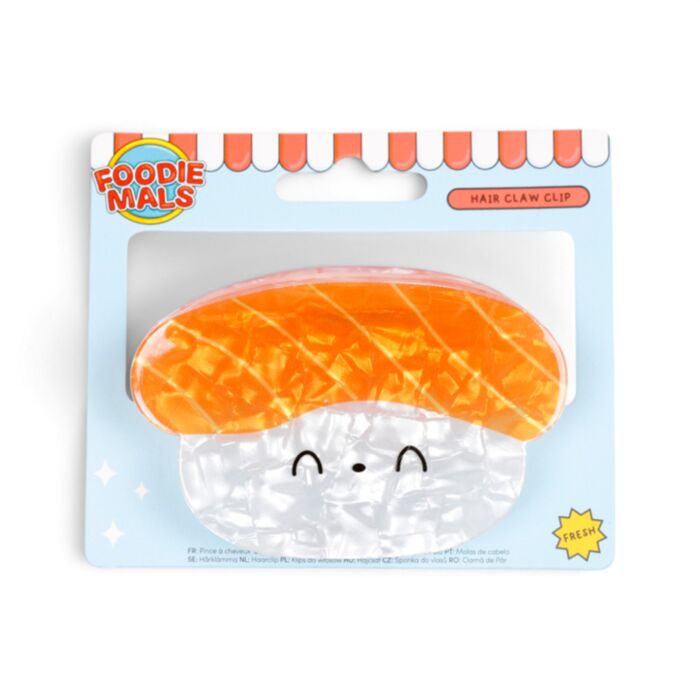 Foodiemals Salmon Sushi Hair Claw Clip