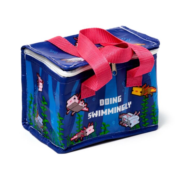 RPET Cool Bag Lunch Bag Minecraft Axolotl