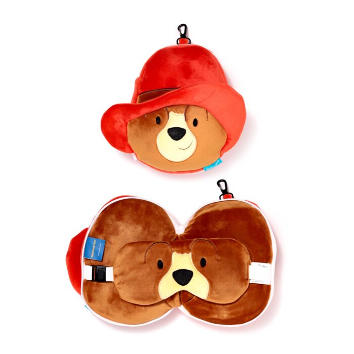 Relaxeazzz Paddington Bear Travel Pillow & Eye Mask
