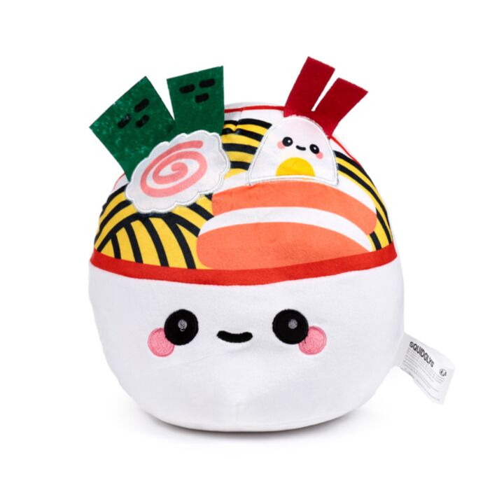 Squidglys Nori the Ramen Bowl Foodiemals Plush Toy