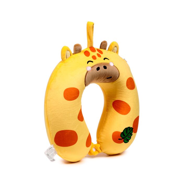 Relaxeazzz Raffi the Giraffe Adoramals Plush Memory Foam Travel Pillow