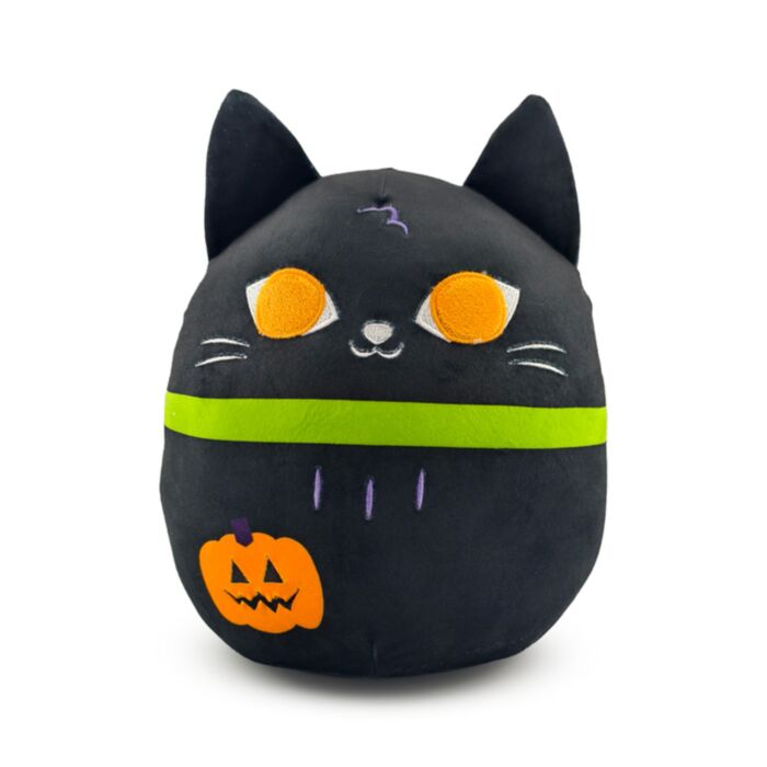 Squidglys Spooky Black Cat Plush Toy