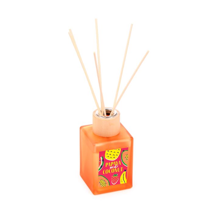 Summer Fruits Papaya & Coconut 100ml Reed Diffuser