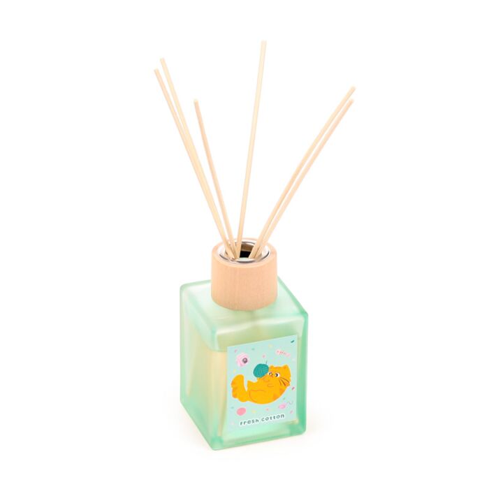 Beans & Co Fresh Cotton 100ml Reed Diffuser