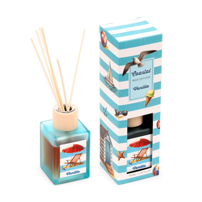 Coastal Vanilla 100ml Reed Diffuser