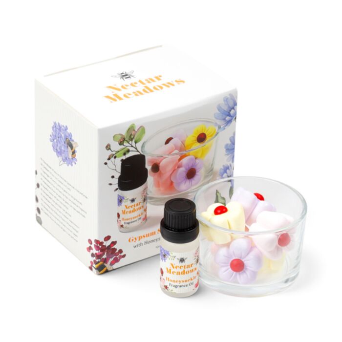 Nectar Meadows Honeysuckle Gypsum Stone Diffuser