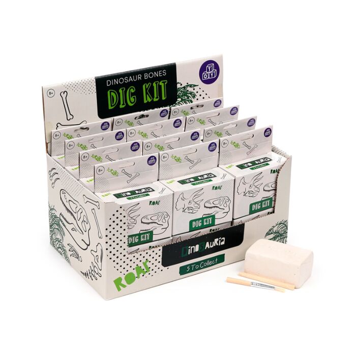 Rawr Dinosaur Skull Fossil Dig-A-Saurs Dig it Out Kit
