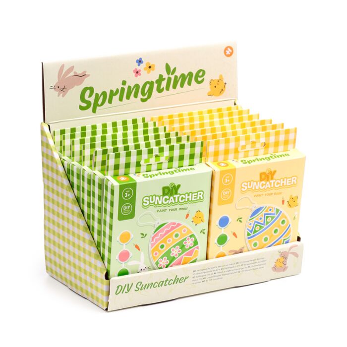 Springtime Easter Egg Paint Your Own DIY Suncatcher