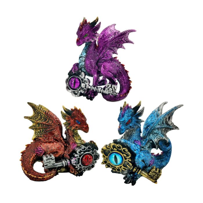 Set of 3 Dark Legends Key of Power Dragon