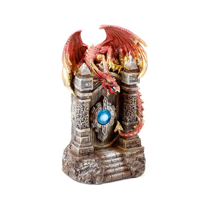 Dark Legends LED Mystical Doorway Fire Dragon