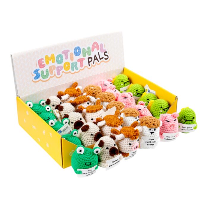 Spanish Positive Emotional Support Crochet Animals Mix 2