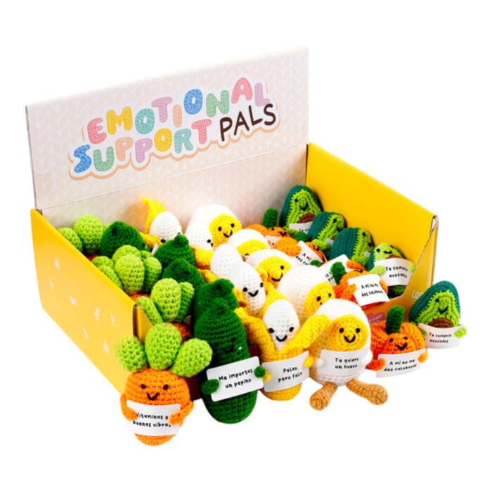 Spanish Positive Emotional Support Crochet Food