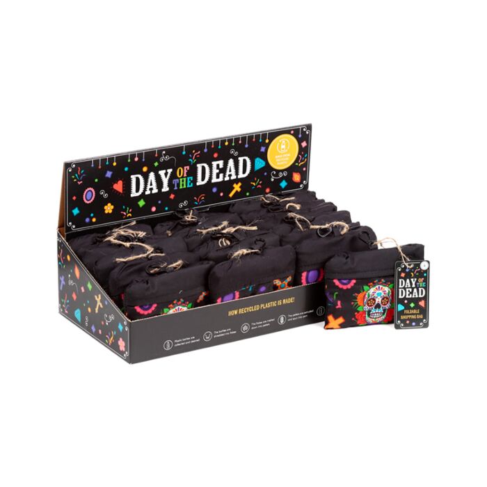 Foldable Reusable Shopping Day of the Dead