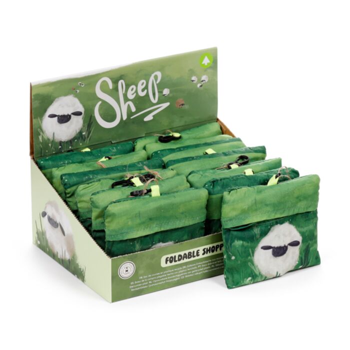 Foldable Reusable Shopping Bag Sheep