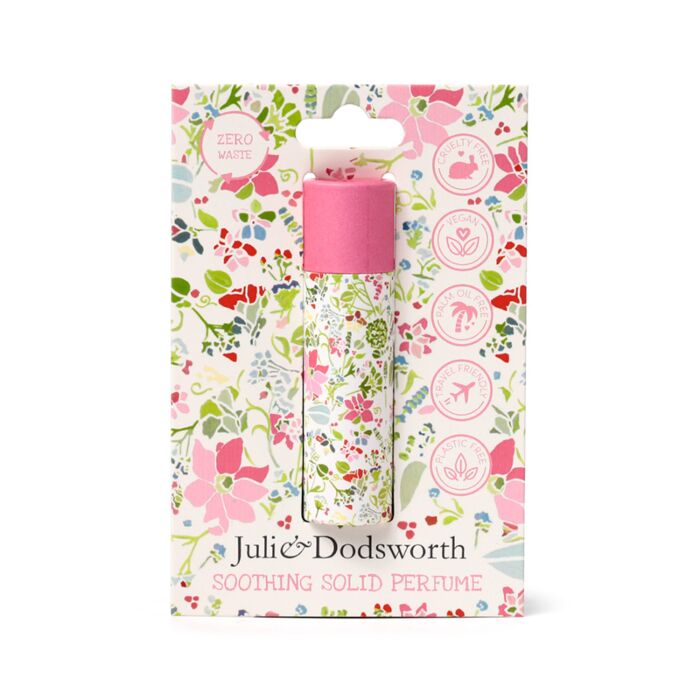 Julie Dodsworth Pink Botanical Solid Perfume Stick Balm