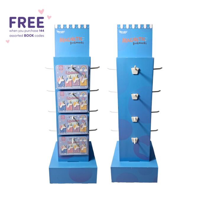16 Hook FSDU Display Unit for Magnetic Bookmarks