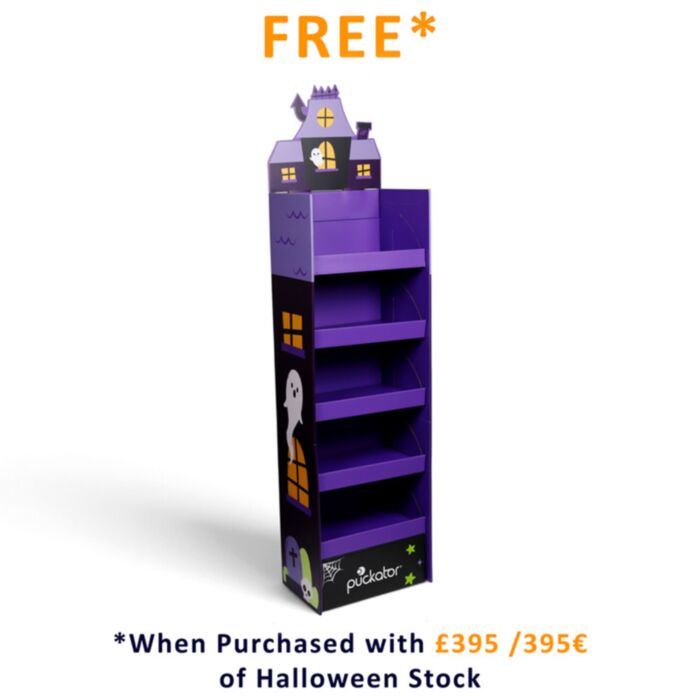 Spooky 4-Shelf FSDU Display Unit