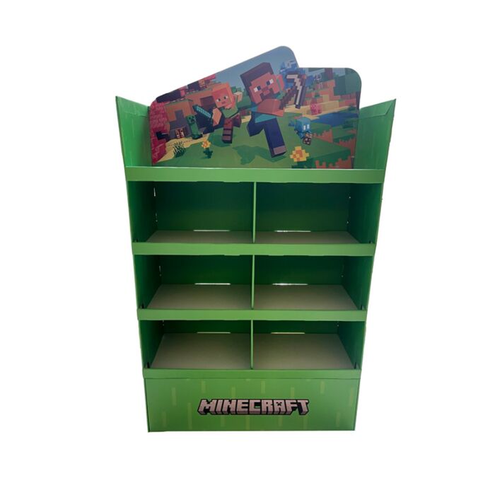 Minecraft 4-Shelf FSDU Display Unit