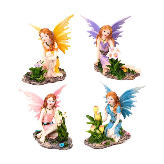 Daydream Flower Fairy with Spring Flowers