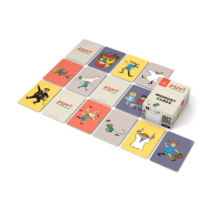 Pippi Longstocking Kids Memory Card Set