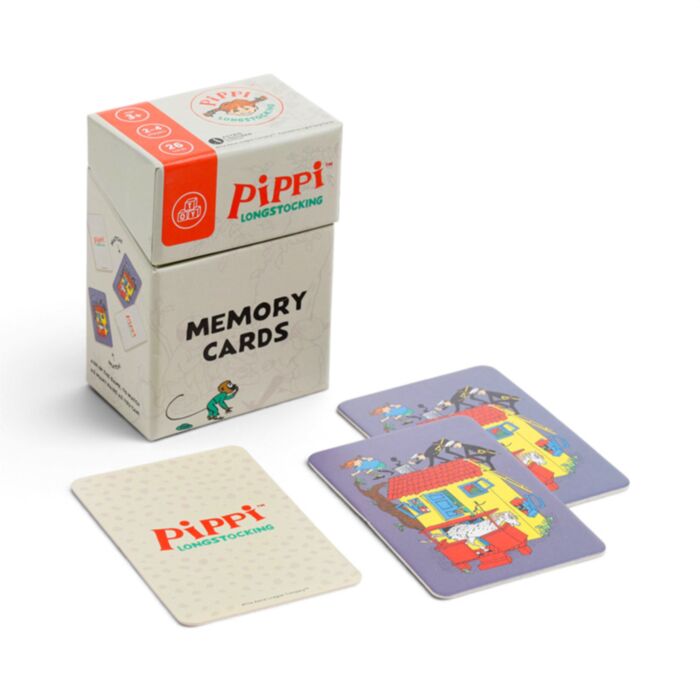 Pippi Longstocking Kids Memory Card Set