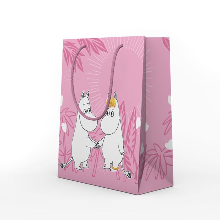 Moomin Tammi Pink Gift Bag Medium