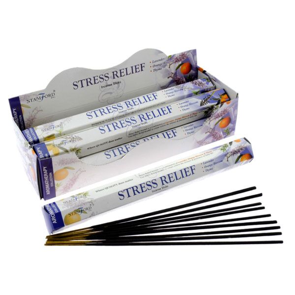 37113 Stamford Hex Aromatherapy Incense Sticks Stress Relief
