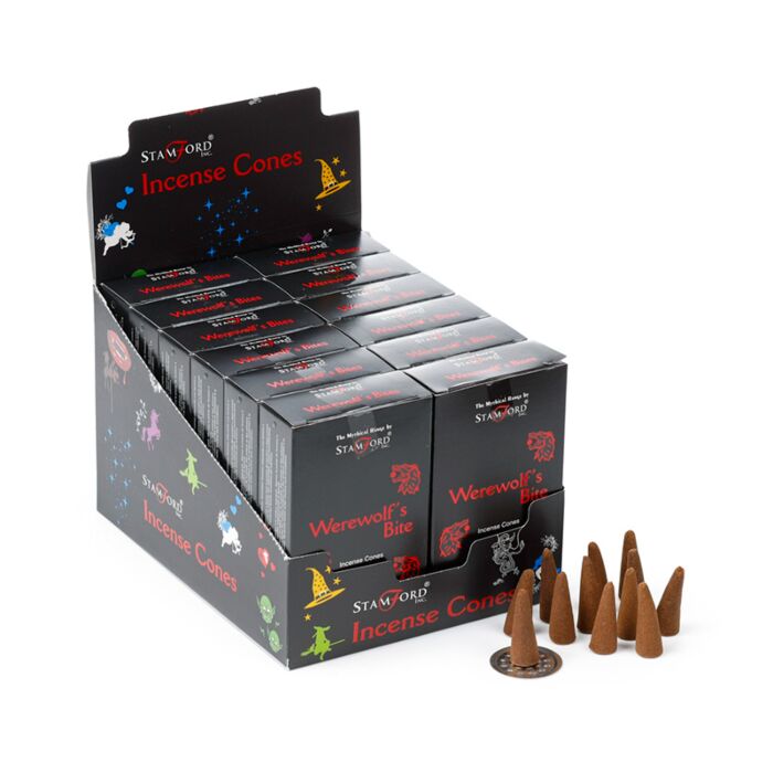 37183 Stamford Black Incense Cones Werewolfs Bite