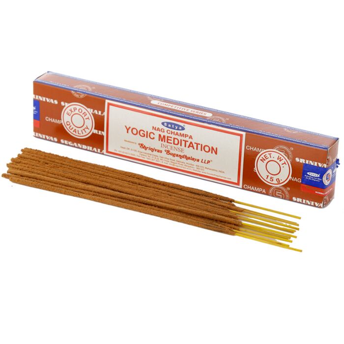 01369 Satya Yogic Meditation Nag Champa Incense Sticks