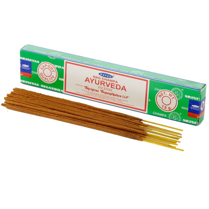 01405 Satya VFM Ayurveda Nag Champa Incense Sticks
