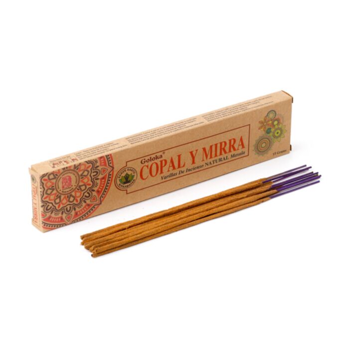 Goloka Organika Copal & Myrrh Incense Sticks
