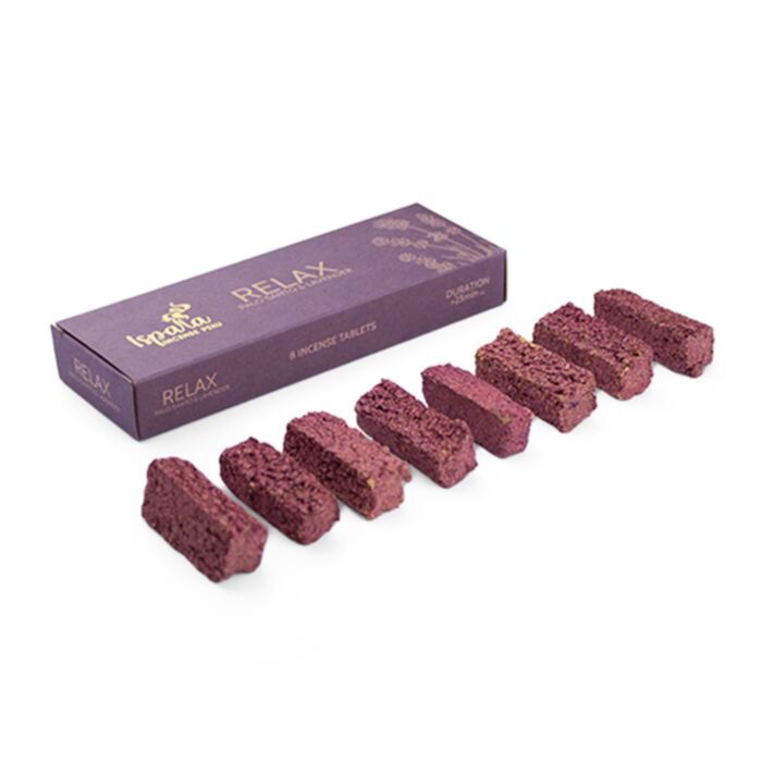 Ispalla Peruvian Palo Santo & Lavender Relax Incense Tablets