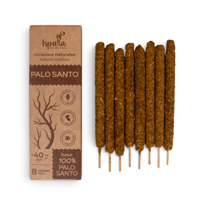 Ispalla Peruvian Palo Santo Thick Incense Sticks