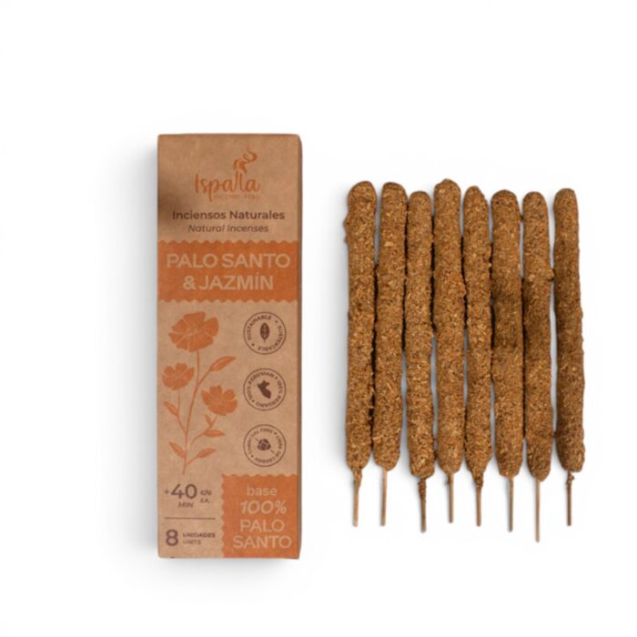 Ispalla Peruvian Palo Santo & Jasmine Thick Incense Sticks