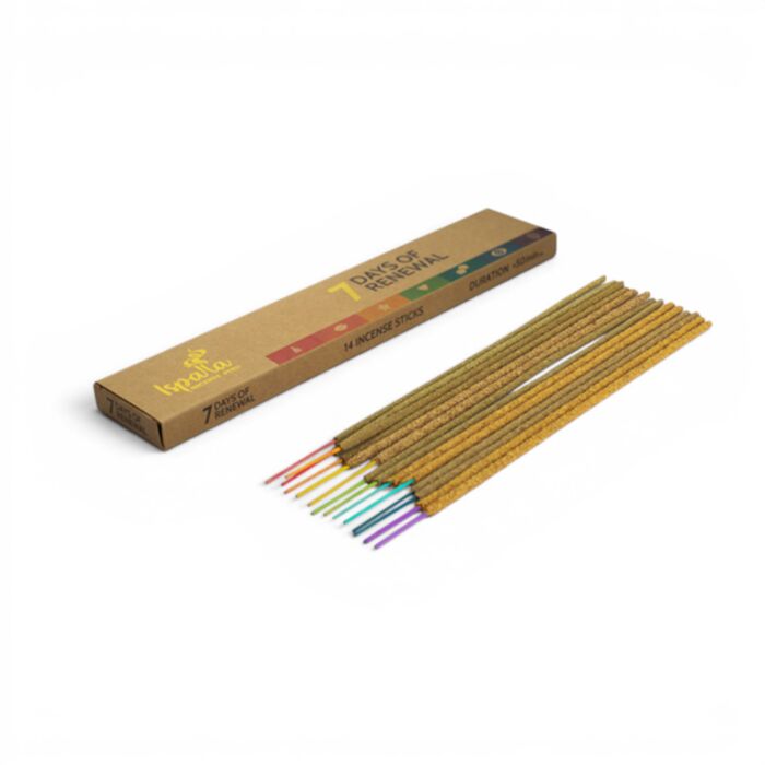 Ispalla Peruvian 7 Days of Renewal Incense Sticks