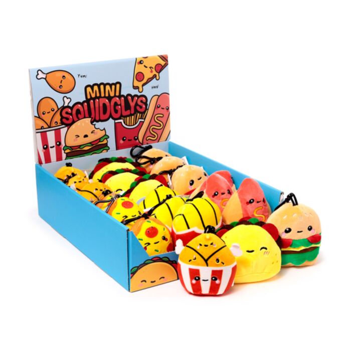 Squidglys Foodiemals Plush Keyring
