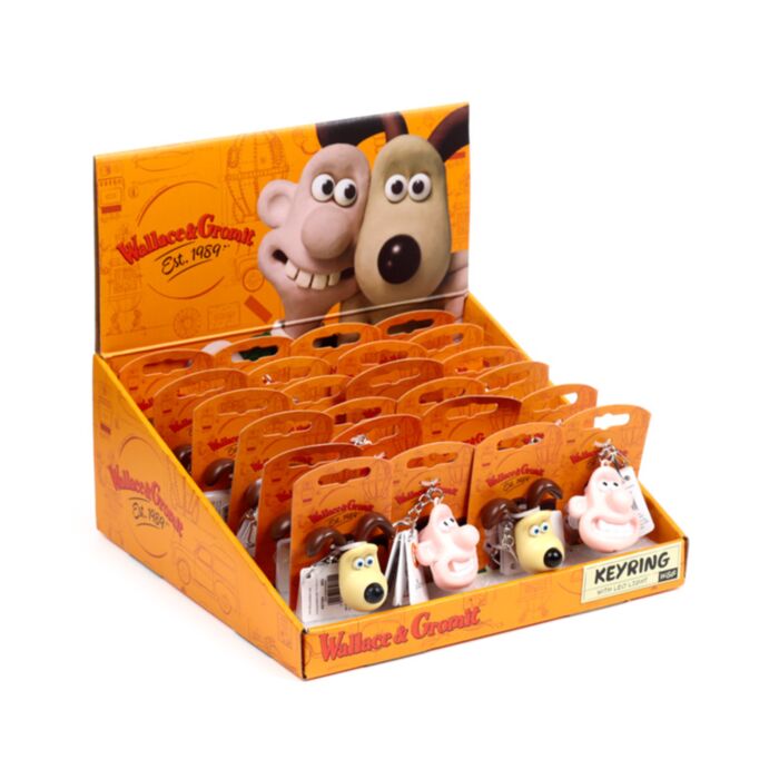 Wallace & Gromit LED Keyring
